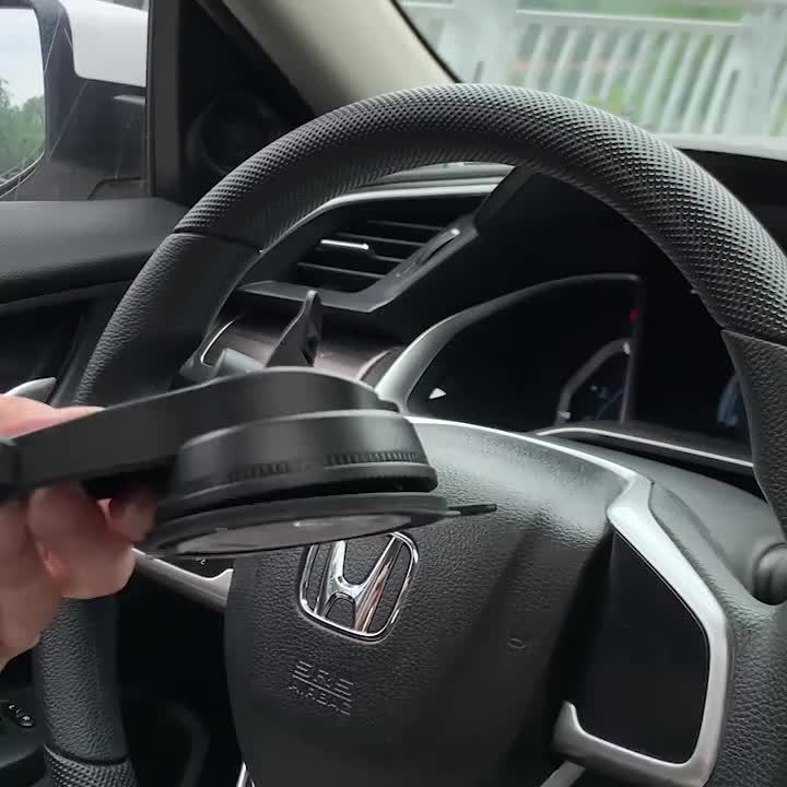 360° Adjustable Car Phone Holder - Stable Grip, Hands-Free Driving